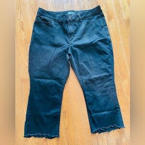 Women’s Lee Regular Fit Straight Leg Mid Rise Short Jeans Size 18